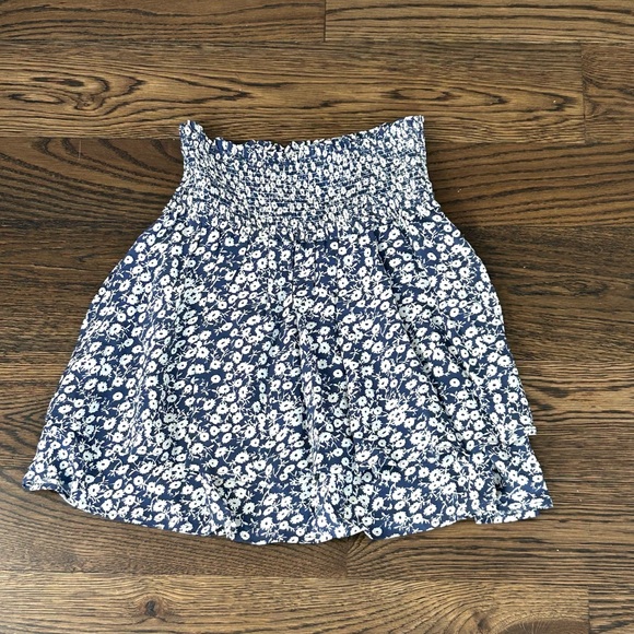 Rails Addison Navy Floral Mini Skirt - Picture 12 of 12